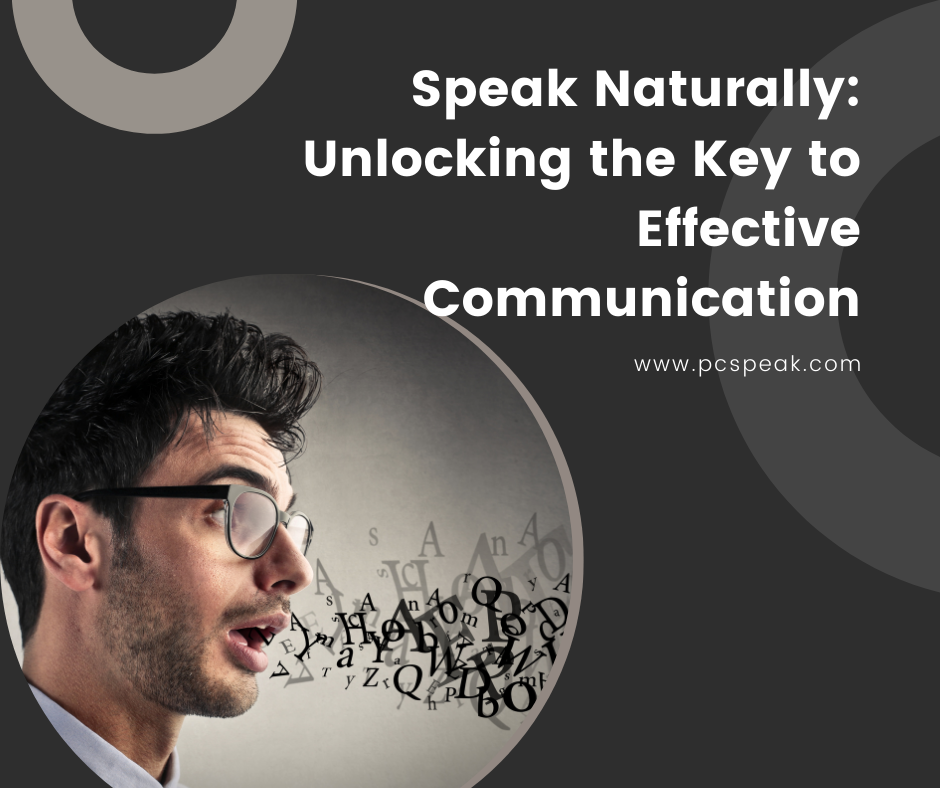 speak naturally