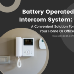 battery operated intercom system