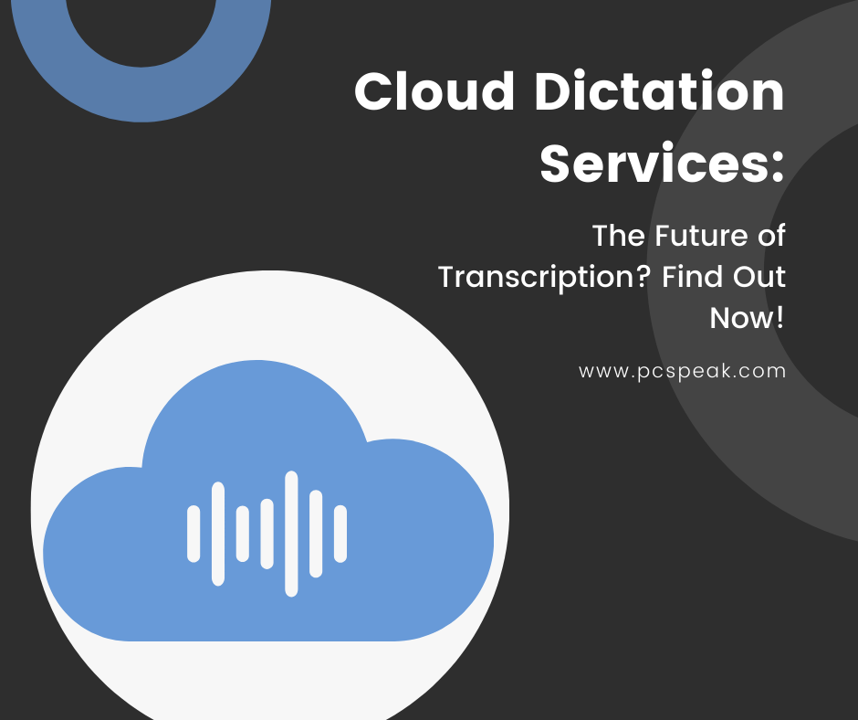 cloud dictation