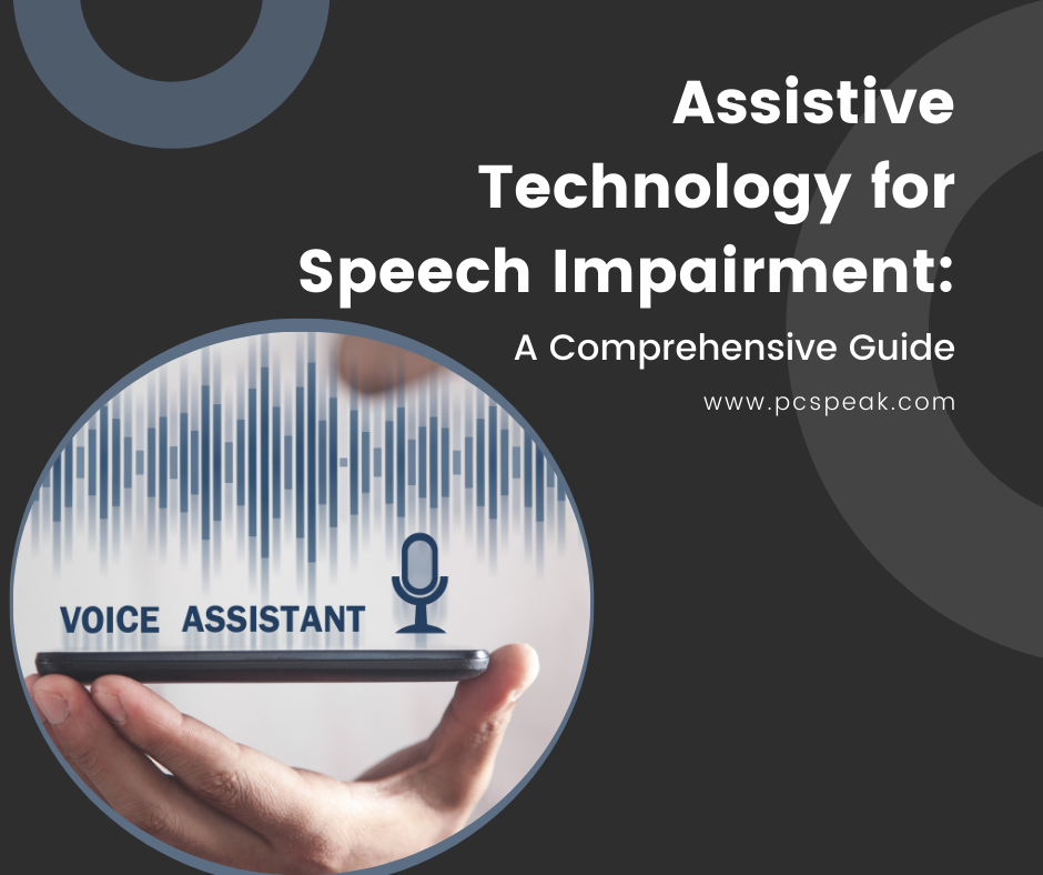 assistive technology for speech impairment