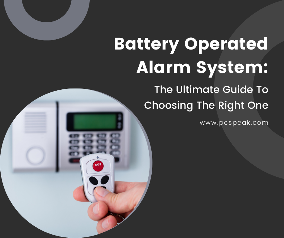 battery operated alarm system