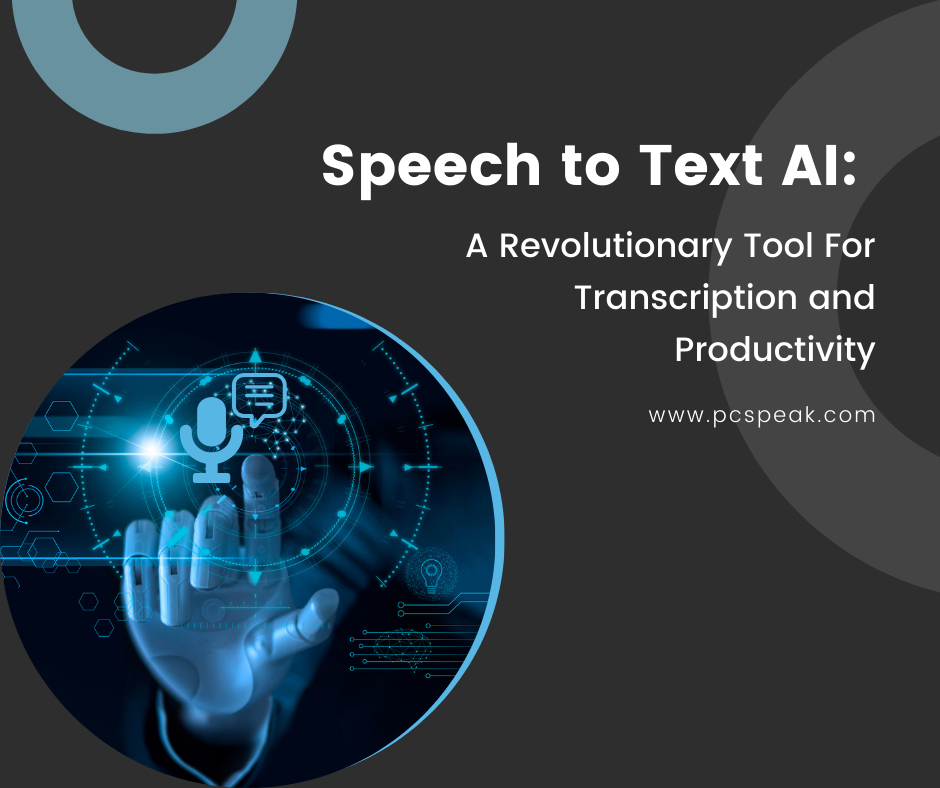 speech to text ai