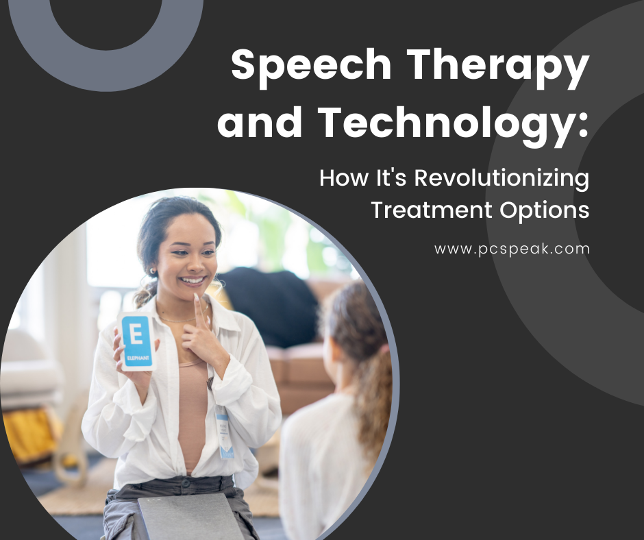 speech therapy and technology